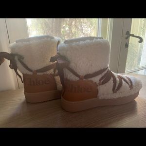 SEE BY CHLOÉOff-White Charlee Ankle Boots